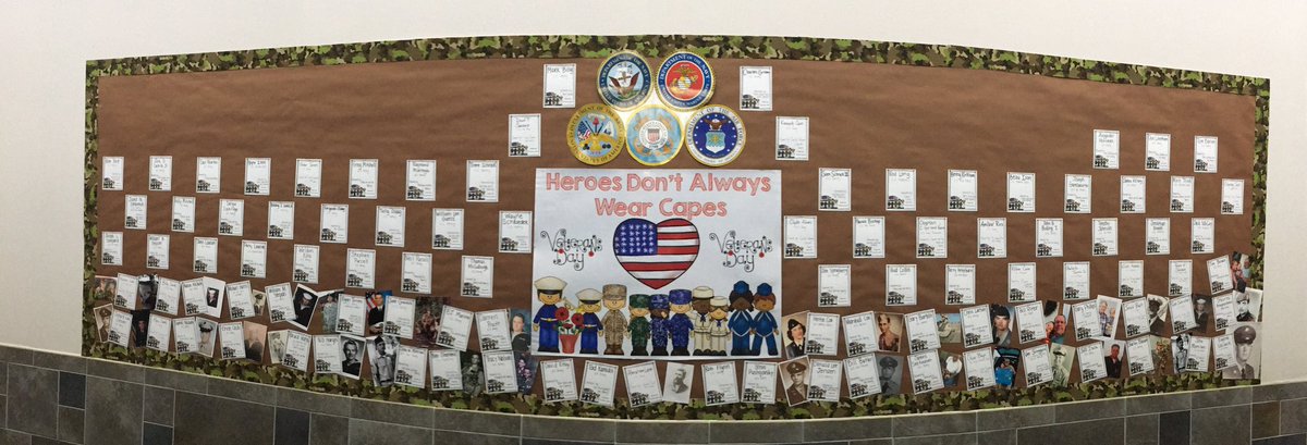 davidsonpta's tweet photo. Remembering our veterans at KDE #youmatter #kdepta #rememberingourveterans https://t.co/tTTKKLOyuJ