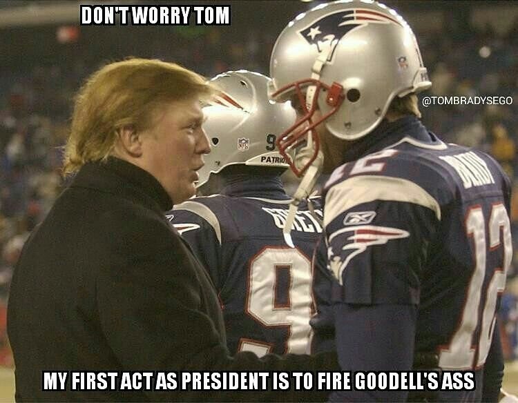 JGraytness's tweet photo. This is the type of president America needs
#DownWithGoodell https://t.co/Btwba4xfqz