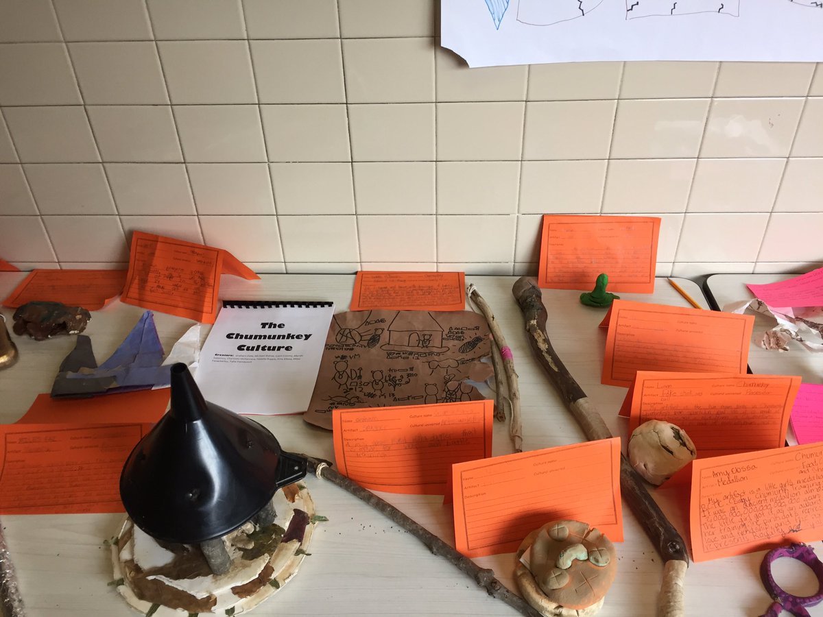 Big Dig Museum is today!  Come and see our cultures!  #StratfordLndgES #BigDig