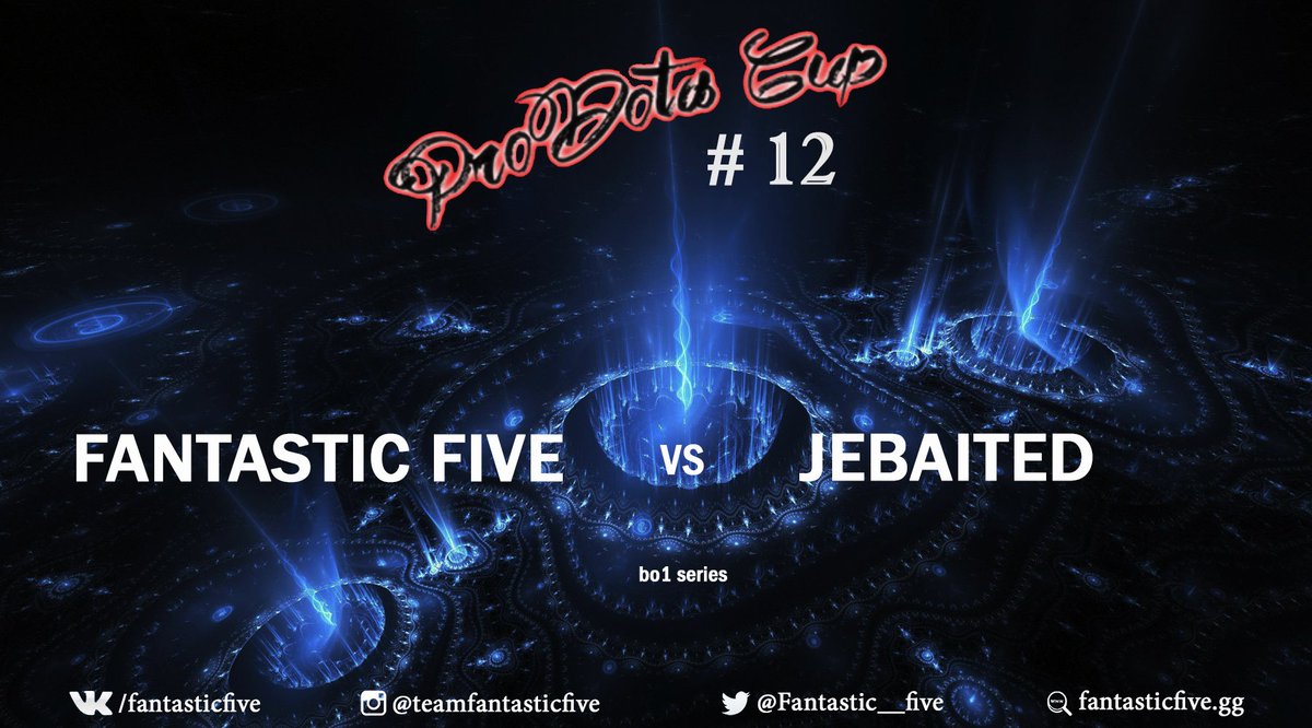 Fantastic__six's tweet image. #cybforge #4frag
Today at 20:00 CEST (22:00 MSK) @Fantastic__Five meets Jebaited in bo1 series. Don&apos;t miss!
