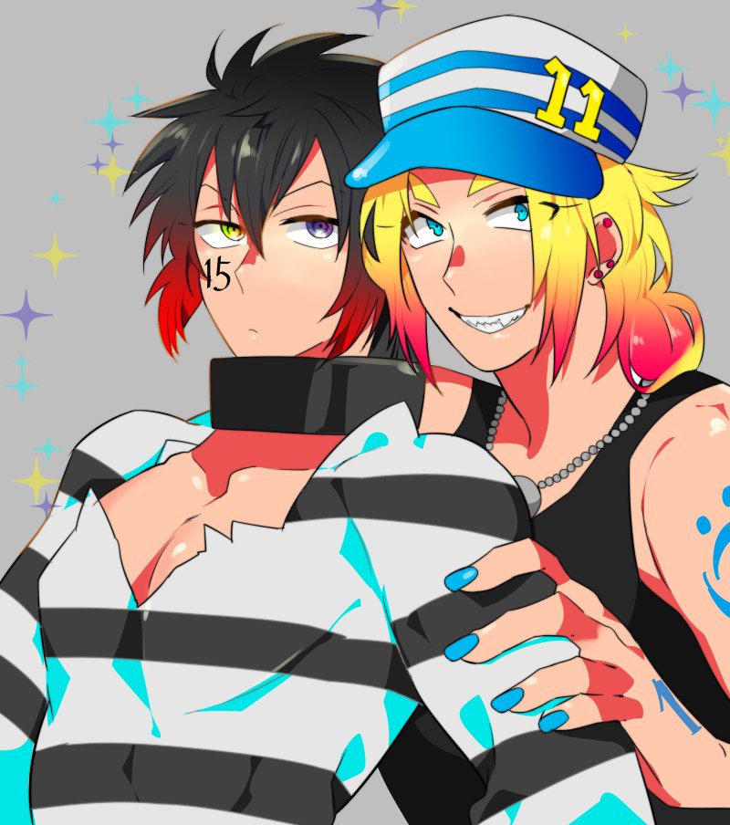 ヨルノ Twitterissa ナンバカ ジューゴとウノ この二人まじで可愛い