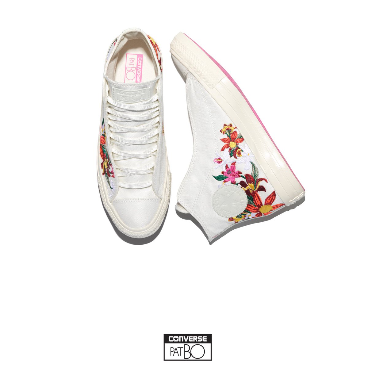 converse_mexico's tweet photo. Los días nublados se llenan de flores con la colección Converse PatBO.
#Converse https://t.co/GH4IUwm961