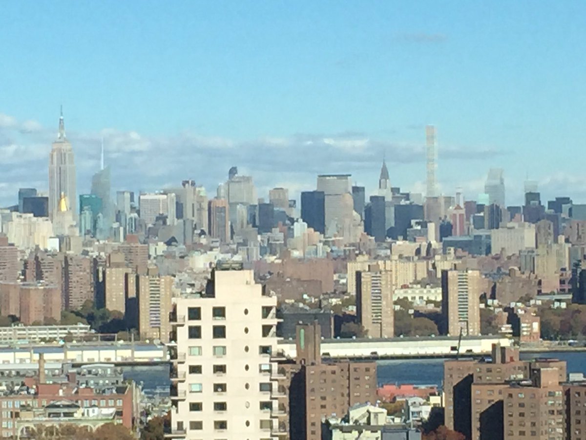 Katie__Beck's tweet photo. Gorgeous view from @UrbanFutureLab this morning! With the #stern team hearing about startups focused on clean energy and smart cities https://t.co/lT1vM3dWHx