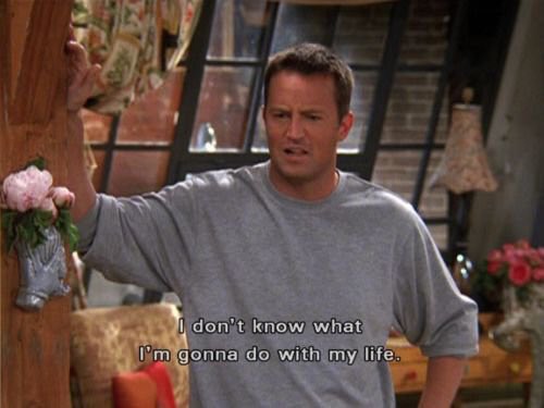 quote_friends's tweet photo. chandler bing is my spirit animal https://t.co/gFGjKvIFqZ