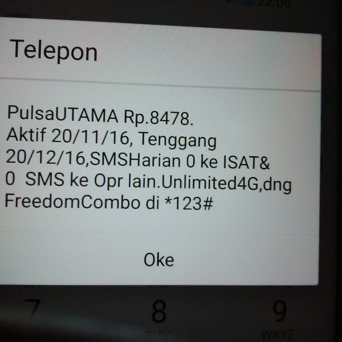Dianiw_'s tweet photo. @IndosatCare https://t.co/EEr0HtbFuE