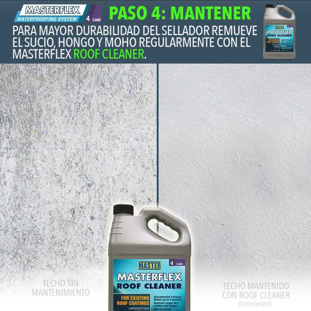 MasterPaintsPR's tweet photo. Limpia tu techo y manténlo limpio para durabilidad del sellador. #Masterflex #RoofCleaner https://t.co/vdxR12OM0M
