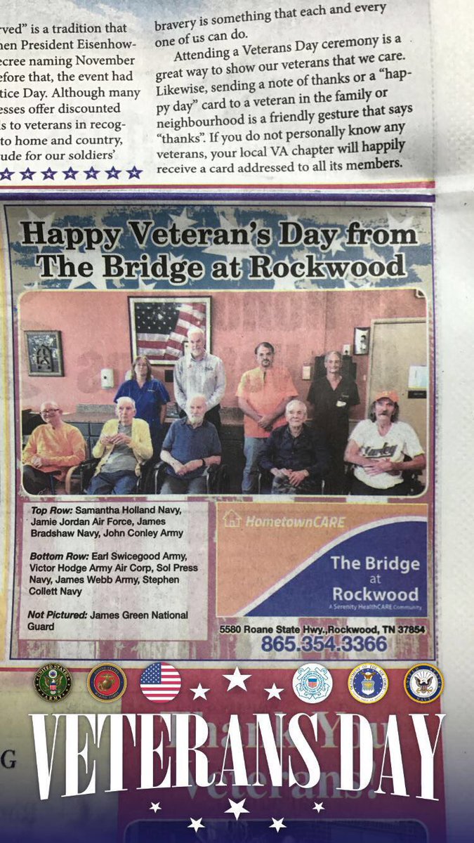 BridgeRockwood's tweet photo. #VeteransDay #thankaveteran https://t.co/i7LqDPWnkv