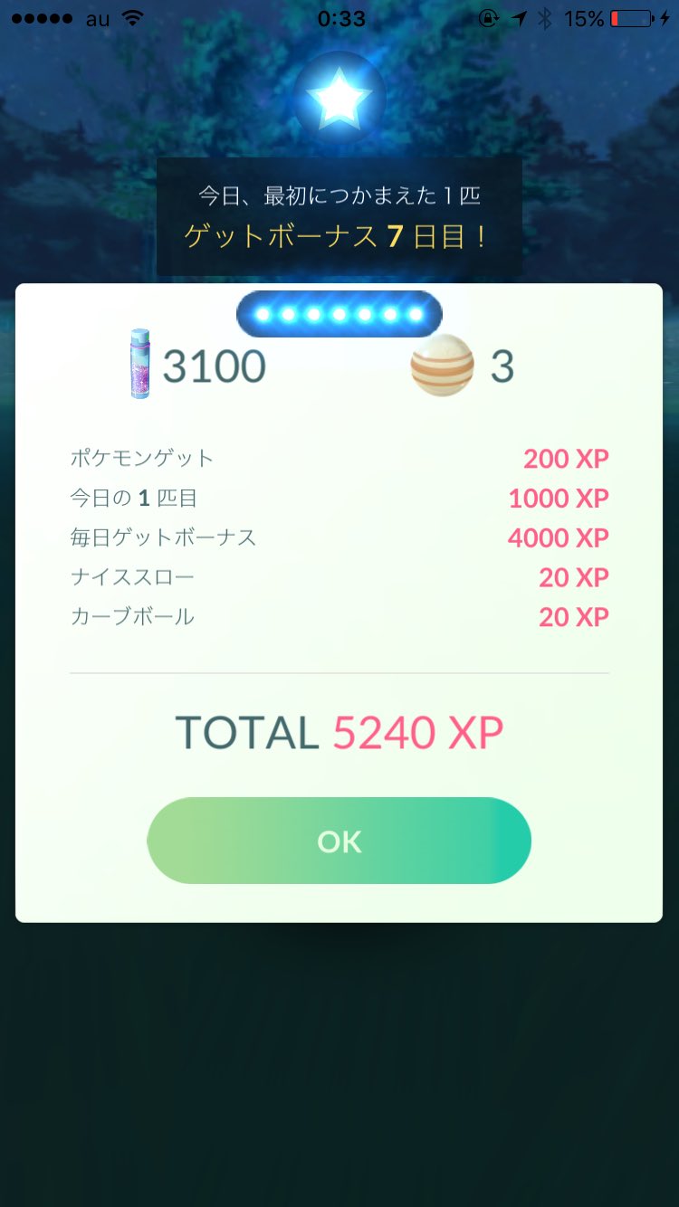 ポケモンgo デイリーボーナス7日目のボーナス内容が判明 アキラロク
