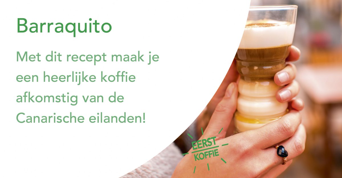 Met deze temperaturen vrolijkt een zomerse koffie je op!  p3e.nl/_QZ1