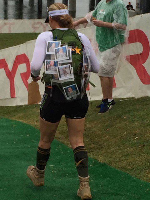 usatriathlon's tweet photo. "Why do I put myself deep into the hurt locker to compete in IRONMAN triathlons? #iMoveFor our military." https://t.co/tNr0BAFBZn https://t.co/6dEOqjlkUO