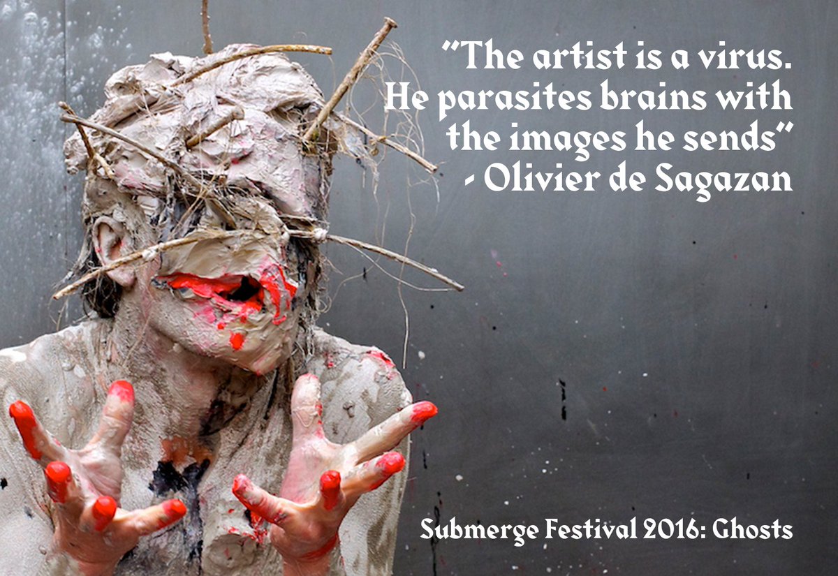 Fresh from Shanghai's Biennial &amp; working w/ <a href="/FKAtwigs/">FKA twigs</a>, Olivier de Sagazan performs in 'Ghosts' on Sat 19 Nov buff.ly/2eJnu7W