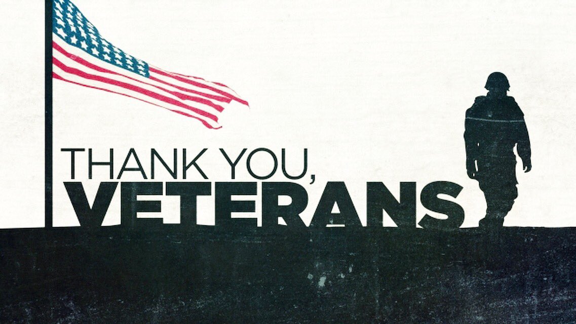 In honor of all who have served, thank you for your service and sacrifice 🇺🇸❣️ #veteransday