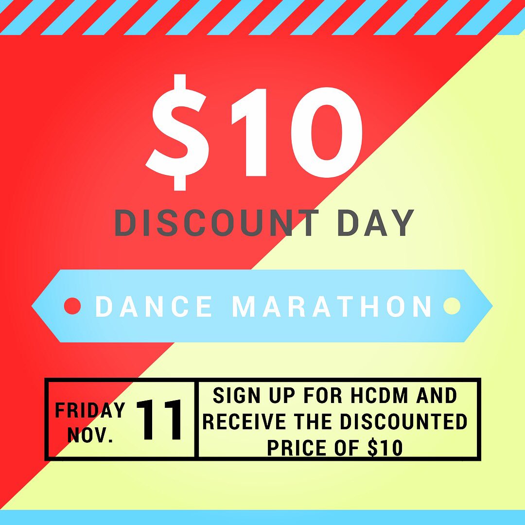 HanoverDM's tweet image. HEY-O! Happy FriYAY fellow Hanoverians🎉 U know what makes this Friday even better? A HCDM DISCOUNT DAY! Go to the link in our bio to registr