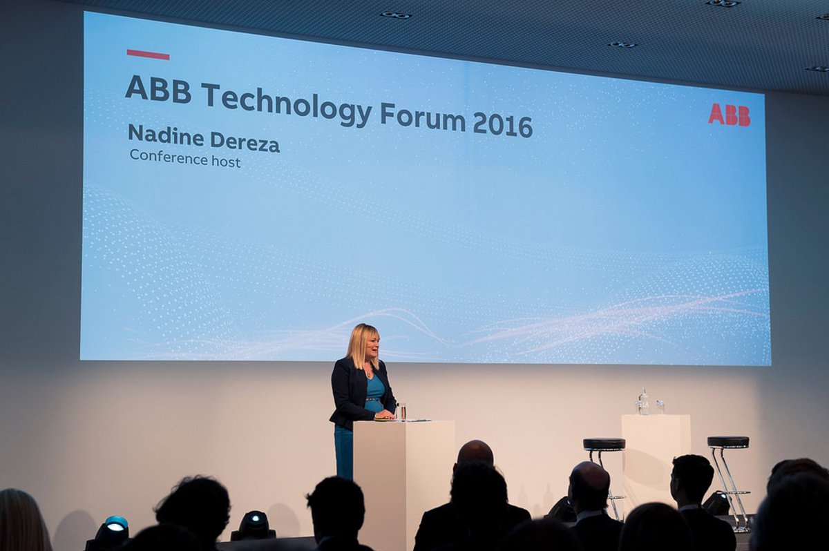 nadinedereza's tweet photo. Photos just in from @ABBgroupnews #ABBtechforum which I moderated last month in Zürich https://t.co/vhxtrJ98TE #technology #digitalisation https://t.co/XSMmOybPVH