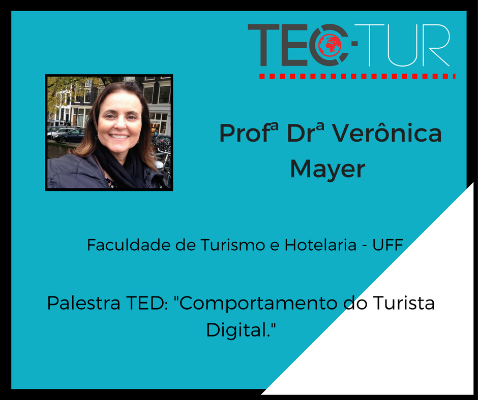 tec_tur's tweet photo. A profª Drª Verônica Mayer, da FTH-UFF, é mais uma palestrante confirmada no @tec_tur 2016. E você, vai ficar de fora dessa? https://t.co/hEdSM3jq80