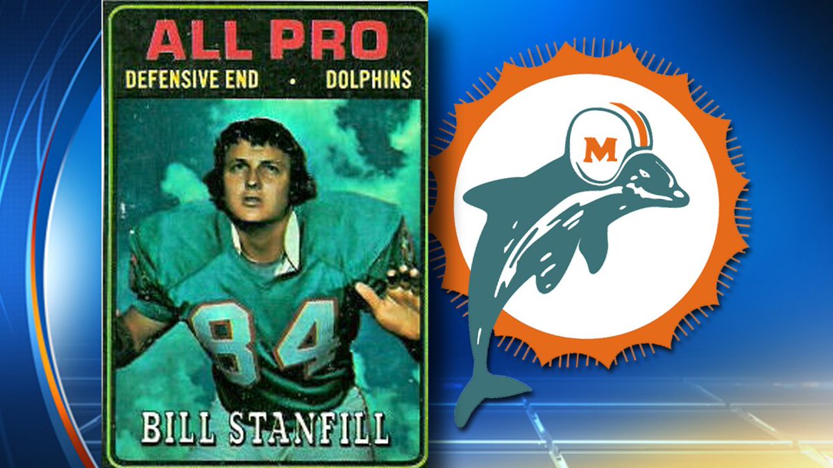 #Dolphins "Perfect Season" star Bill Stanfill dies at 69 bit.ly/2eKknNb?utm_me… https://t.co/NX0tL8Mdrr