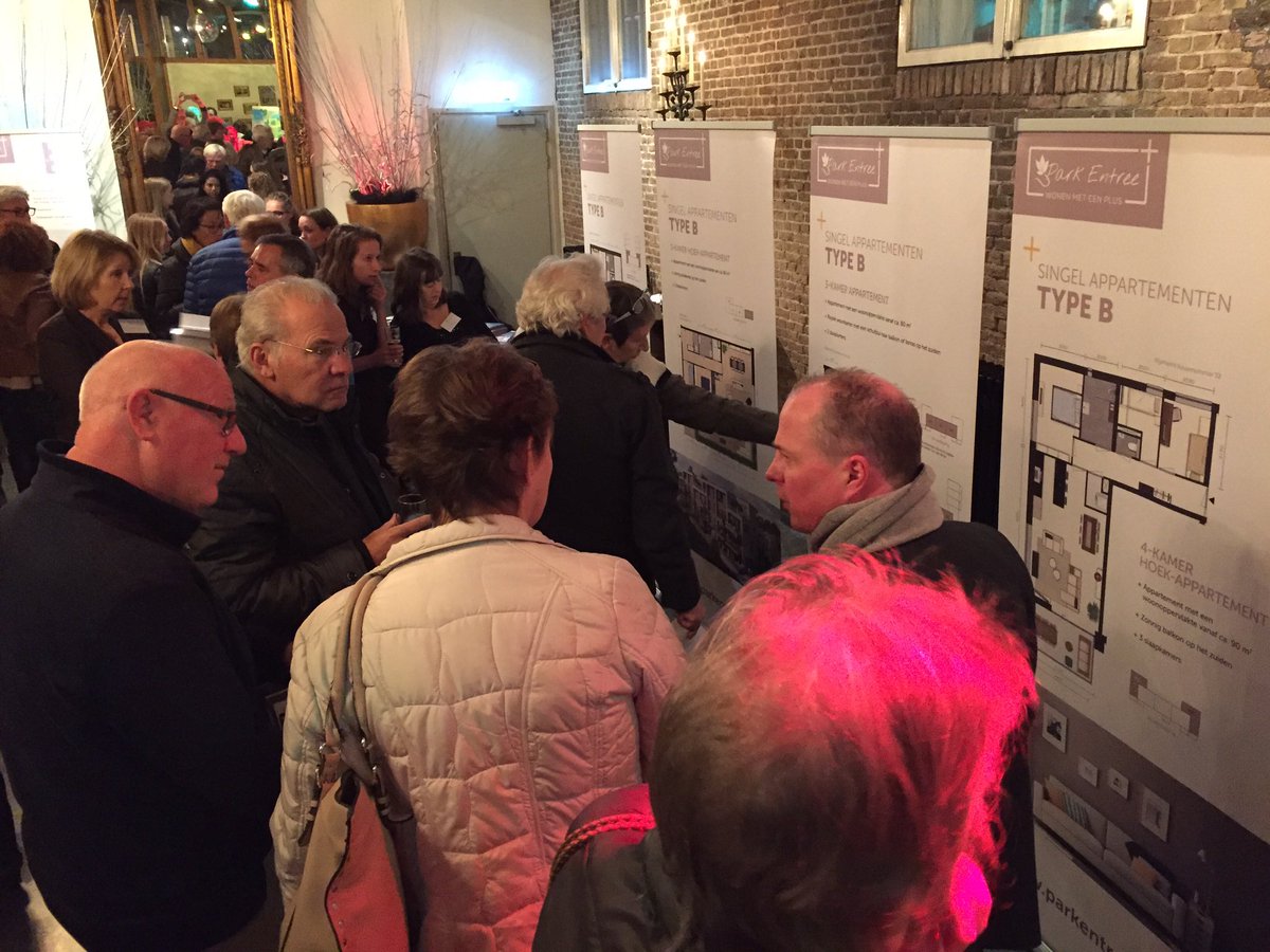 #parkentree #schiedam start verkoop van ons senior smart living project. Leuk! <a href="/Blauwhoed/">Blauwhoed</a>