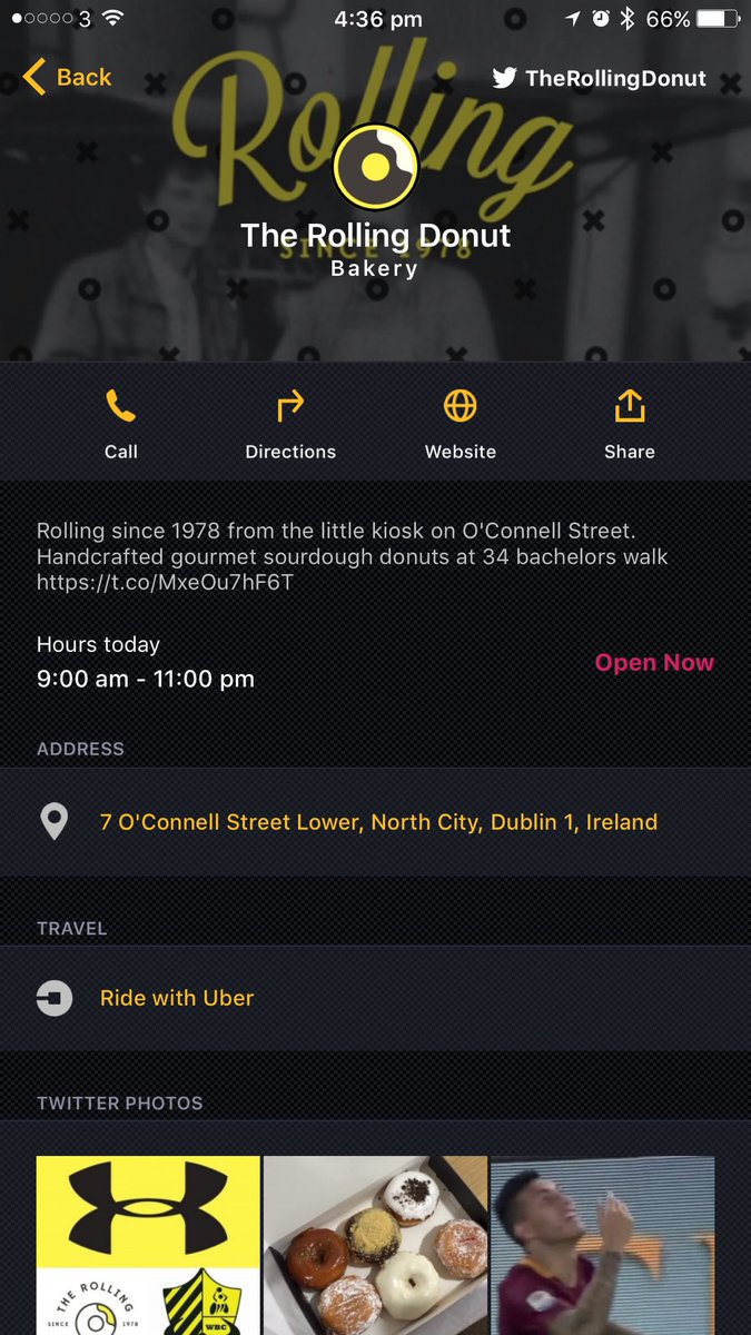 Weekend food ideas? The biggest Dublin movers this week on <a href="/carteapp/">Carte</a>:
<a href="/TheRollingDonut/">The Rolling Donut</a> 
<a href="/AungierDanger/">Aungier Danger</a> 
<a href="/EttoMerrionRow/">Etto</a> 
#FoundOnCarte