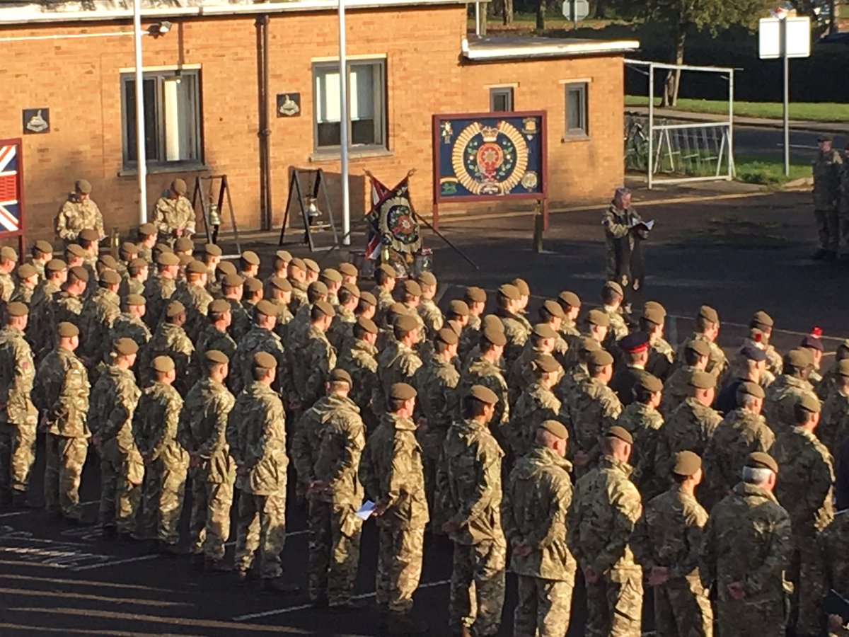 RsmPoachers's tweet photo. Proud to stop and remember those Poachers and warriors that have gone before us today.  #Remembrance #WeWillRememberThem #ForeverGrateful https://t.co/eKbvbtPTgI