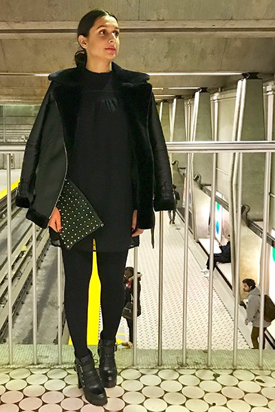 Notre look de métro cette semaine: Alisha @ Peel <a href="/LolittaDandoy/">Lolitta Dandoy</a> #lookdemetro