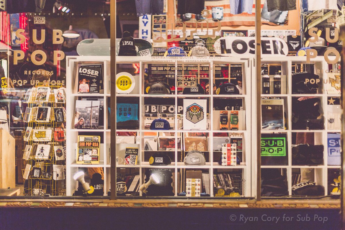 Sub Pop Records Easy Street Records Seattle Now With More Subpop Up Shop