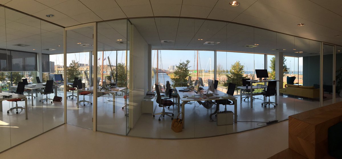 Lovely view of &amp; from the lovely <a href="/essense/">essense</a> office. All you need for an inspiring #servicedesign environment.