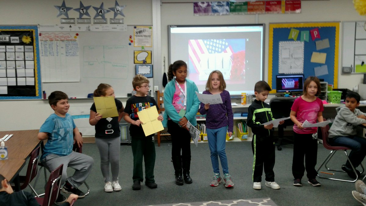 3rd grade reporting results of their 'Step Inside' thinking routine: What a veteran sees, feels, cares about &amp; understands! <a href="/SimondSuperstar/">Simonds Superstars |The Lamphere Schools</a>
