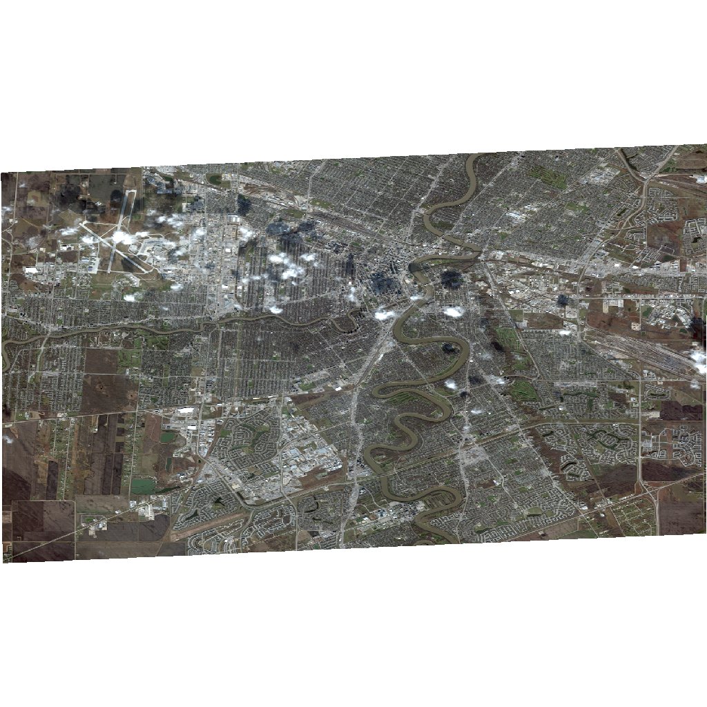 pacgeo's tweet image. Nice shot of Winnipeg Manitoba, taken by #WorldView2 on 30 Oct 2016