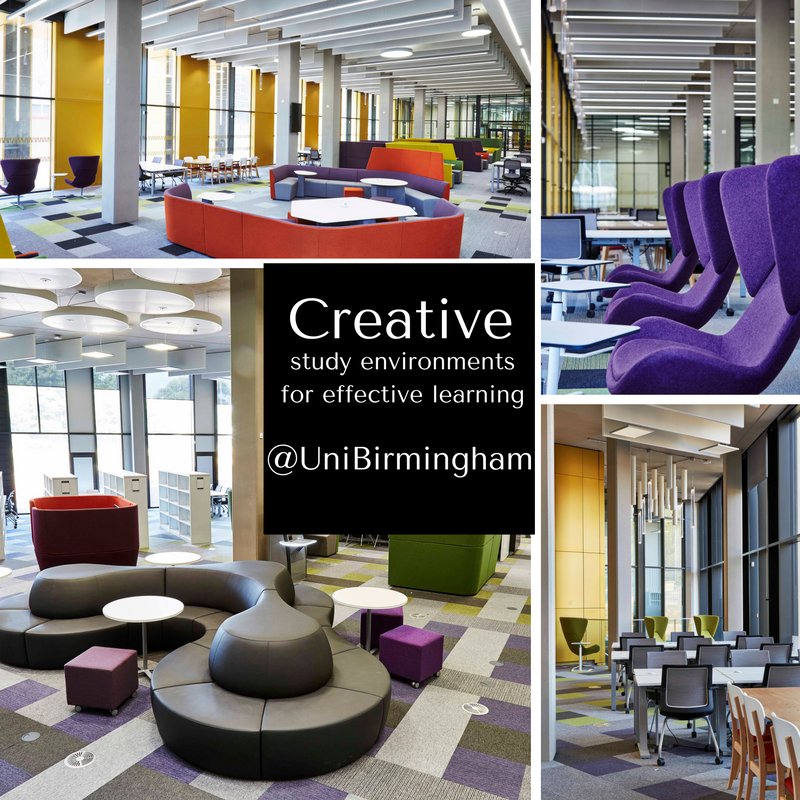 BroadstockLtd's tweet photo. #Broadstock social learning, individual study, computer & traditional desks give many options @unibirmingham library https://t.co/MdSMW8mlEx https://t.co/mXABc9bZnk