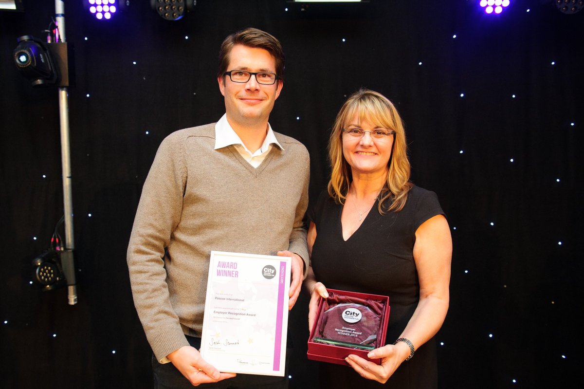 Pascoe International are delighted to have received an Employer Recognition Award this week by City College Southampton. #awards #college