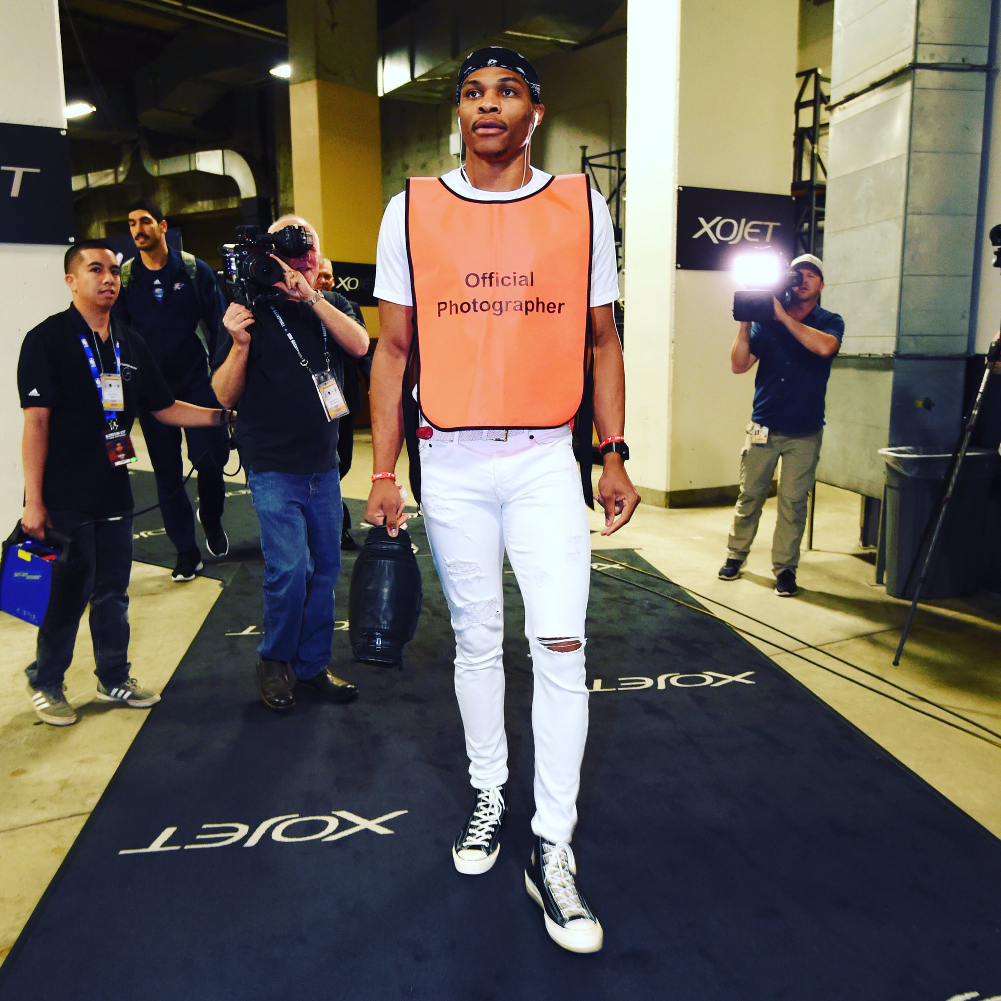russell westbrook outfits before game