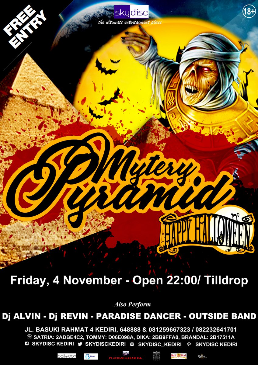 malam ini #HelloweenParty #mysteryParty