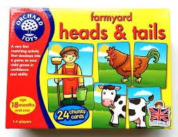 BushNikki's tweet photo. Preschoolers will love the Orchard Heads and Tails farm animals matching game - beautifully illustrated. @OrchardToys #ToyTalk2016 https://t.co/ZkjiFxza50