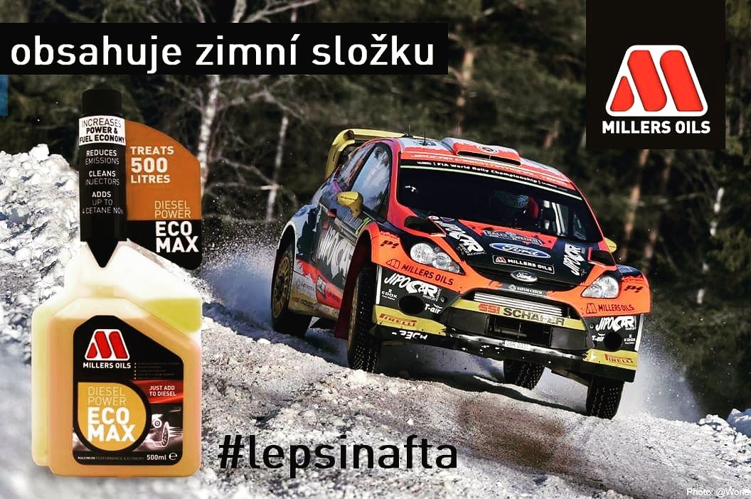 Populární naftový aditiv Millers Oils Diesel Power Ecomax funguje skvěle i v zimě! #lepsinafta #millersoils #ecomax #dieselecomax #aditiv