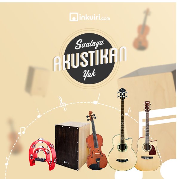 Hay guys sista dan brader yang suka musik akustikan silahkan cek goo.gl/sl2D2x ada sesuatu buat kamu #akustikan #music #inkuiri