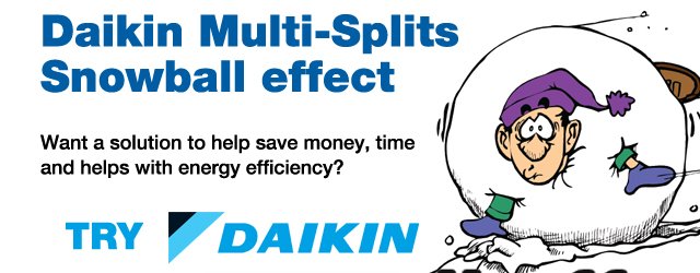Need to be more energy efficient? Why not try out #Daikin Multi-Splits! Click on the link to find out more! goo.gl/4Iks7e