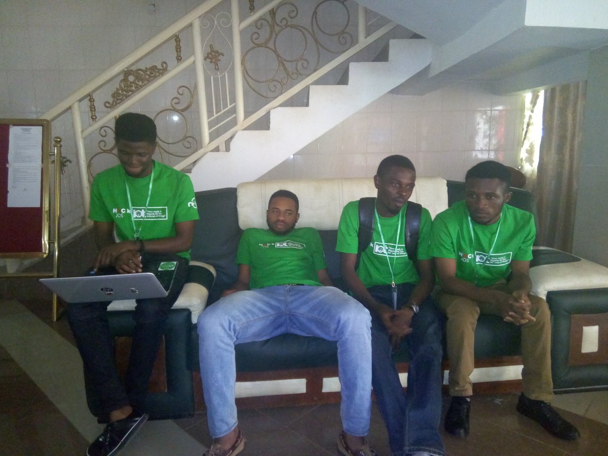 AWOMKENNETH1's tweet image. #Hackjos2016  the final day