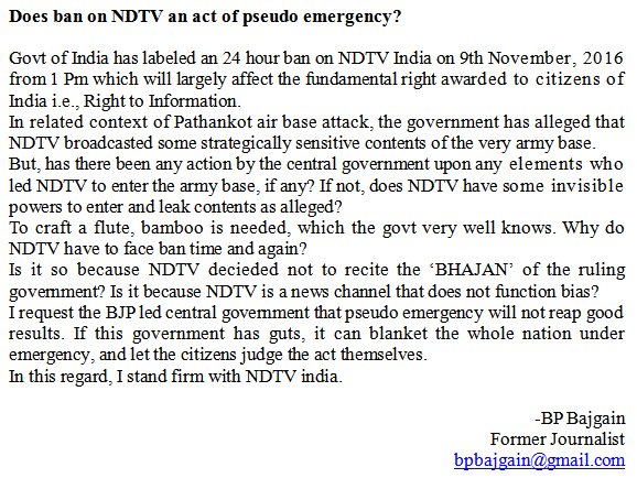 B P Bajgain tweet media