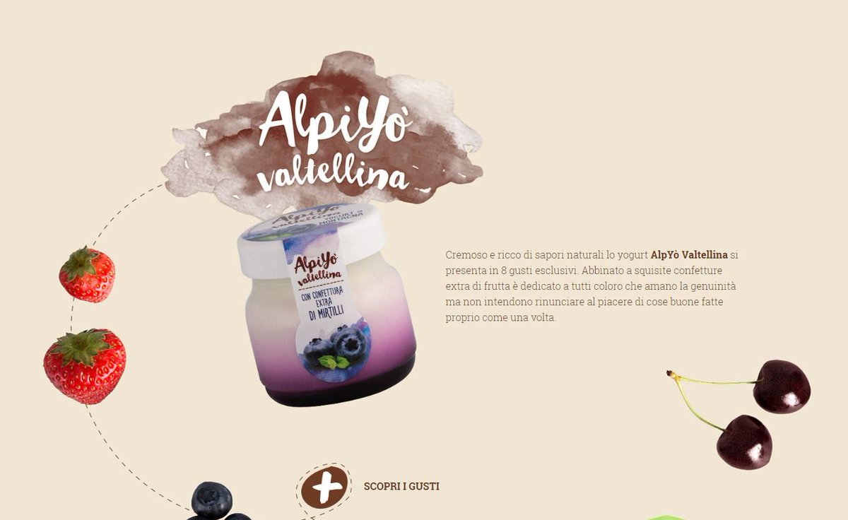 E' on line il nuovo sito web dedicato al nostro yogurt. alpiyo.it 
Visitatelo e diteci che ne pensate...