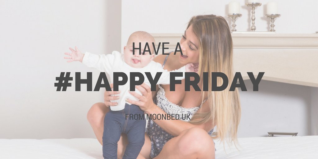 #HappyFriday from MOONBED HQ! Don't forget to check out our Technology filled Thermo Cool mattress moonbed.co.uk #perfectsleep