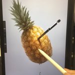 アップルペンで描いたペンパイナップルが上手すぎて、ビビる!