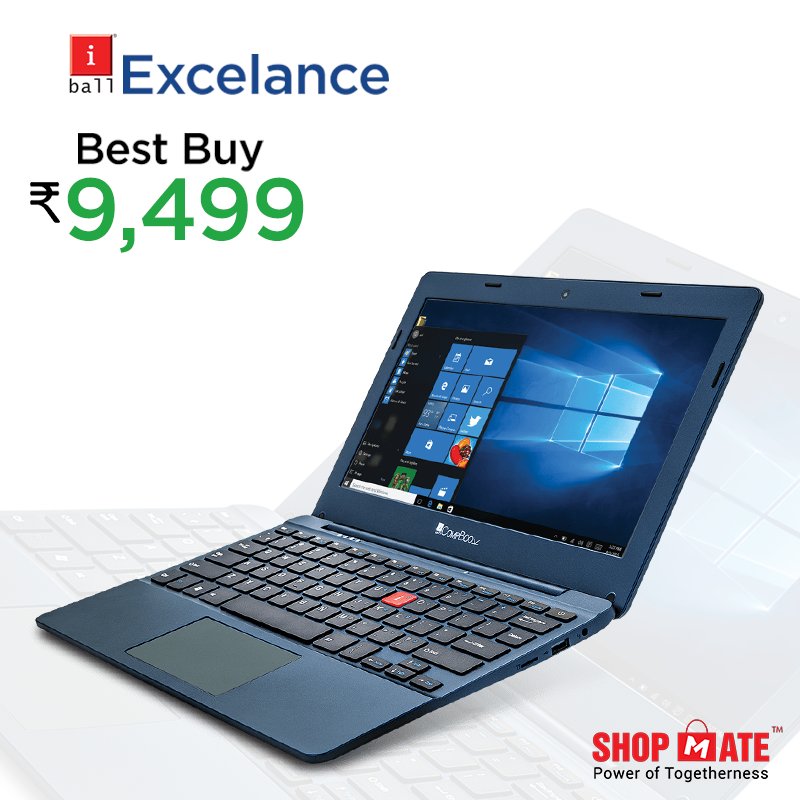 Shopmateweb's tweet photo. First Time in the World, a Windows 10 Laptop for just Rs.9,499, only at ShopMate.
Click here: https://t.co/RIPq8jo0O4 https://t.co/xz0UA6BvoF