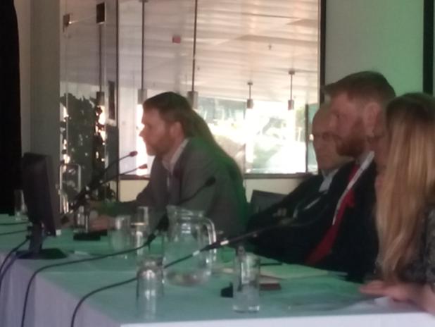 EcologyBS's tweet photo. Great to hear Tim Morgan share the impact of @sharedinterest loans in Kenya #GoodMoneyTalks #GMW16 #GoodMoneyWeek https://t.co/0KzZEAP7Oe