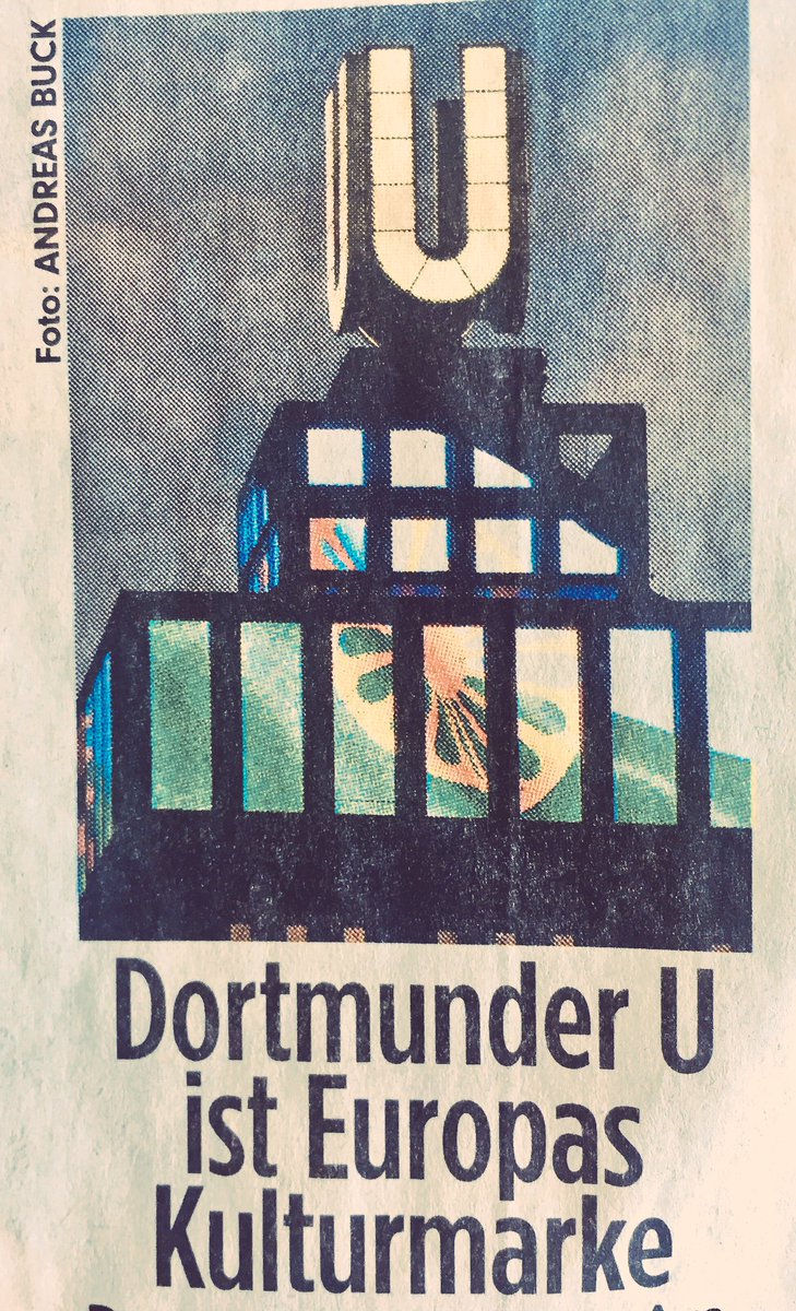 MOHaenig's tweet photo. Kein X für unser U: @dortmunder_u ist Europas Kulturmarke des Jahres! @abuckphoto #pottpower https://t.co/WFoueVVFE7