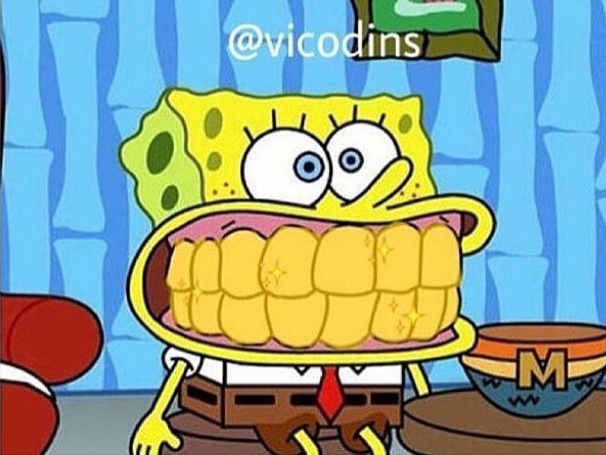 William D On Twitter Spongebob Finally Got His New Grillz Lol