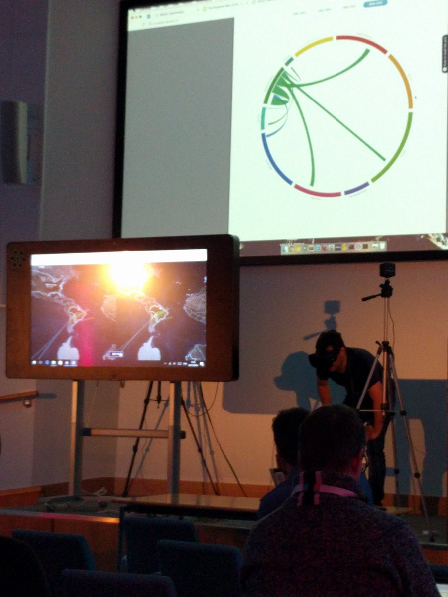 edankwan's tweet image. Legend @spite is showing his #webvr demo @TheGraphicalWeb #graphicalweb16