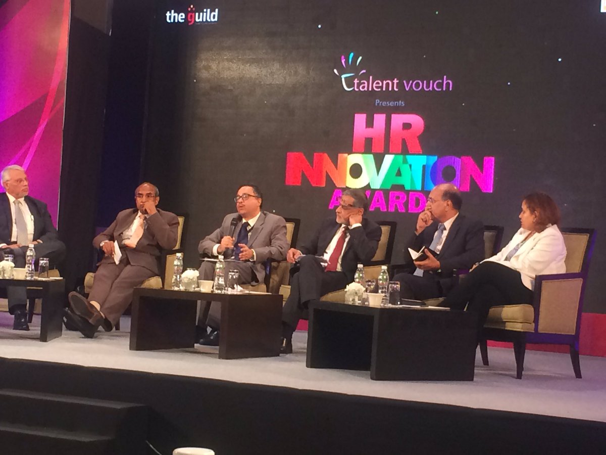 HRIAwards's tweet photo. Leadership panel underway @KPMGIndia @Adil_Malia @MadhaviLall1 @hindujagroup @yogisriram @YESBANK https://t.co/osPKTOQhAA