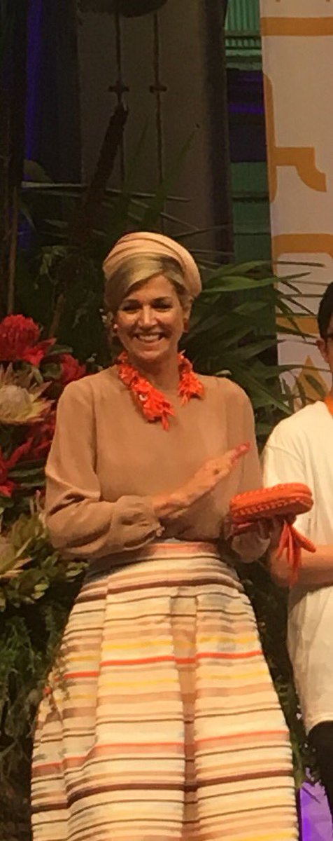 bygombo's tweet photo. Queen Maxima of the Netherlands at #RaboF2F #FoodBytesAU . I just had to share this of photo I took from a distance https://t.co/ZqcwZmKLtR