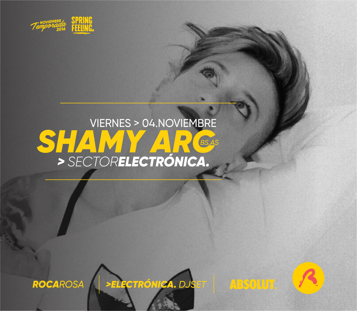 RocaRosaOficial's tweet photo. HOY >>> ☆Roca Rosa☆ #SectorElectrónica
SHAMY ARG (BS AS) // Rober Bisio (Resident)
#MoulinRouge #Electrónica #Djs #ShamyArg #RoberBisio https://t.co/MnSqnIV5aT