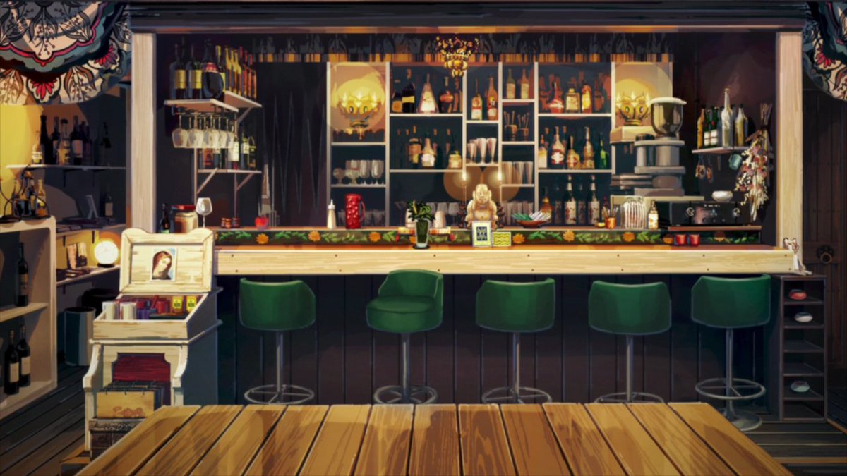 Tavern Anime Bar Background